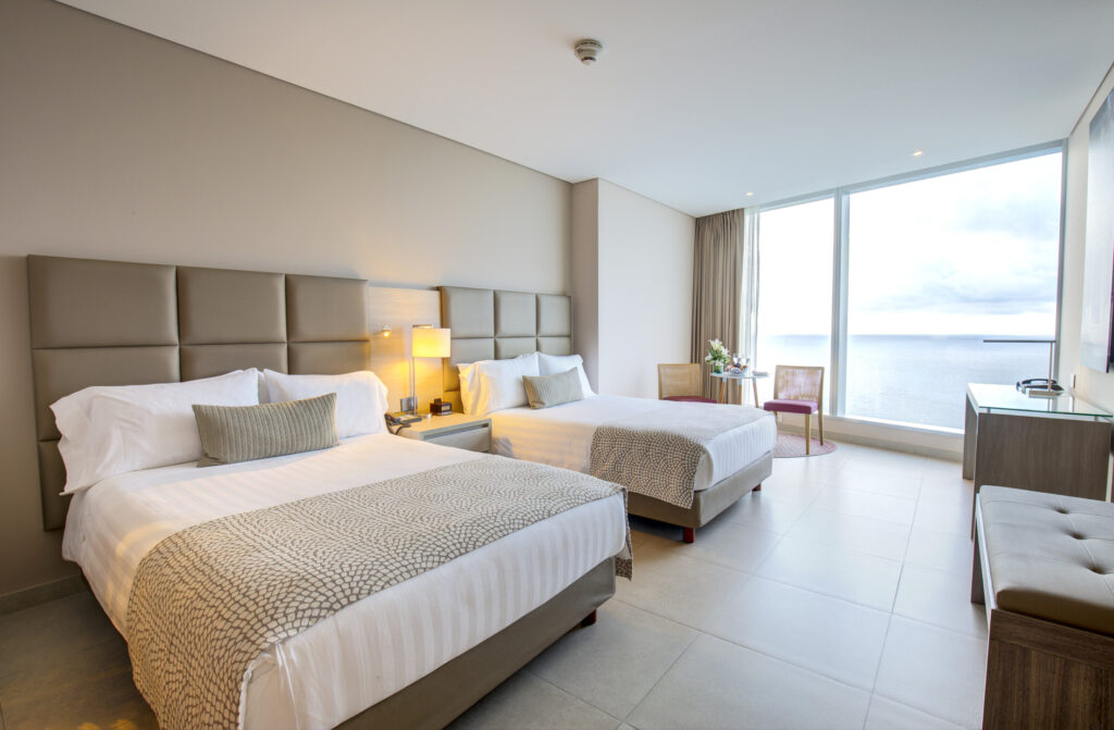 Habitación doble con vista al mar